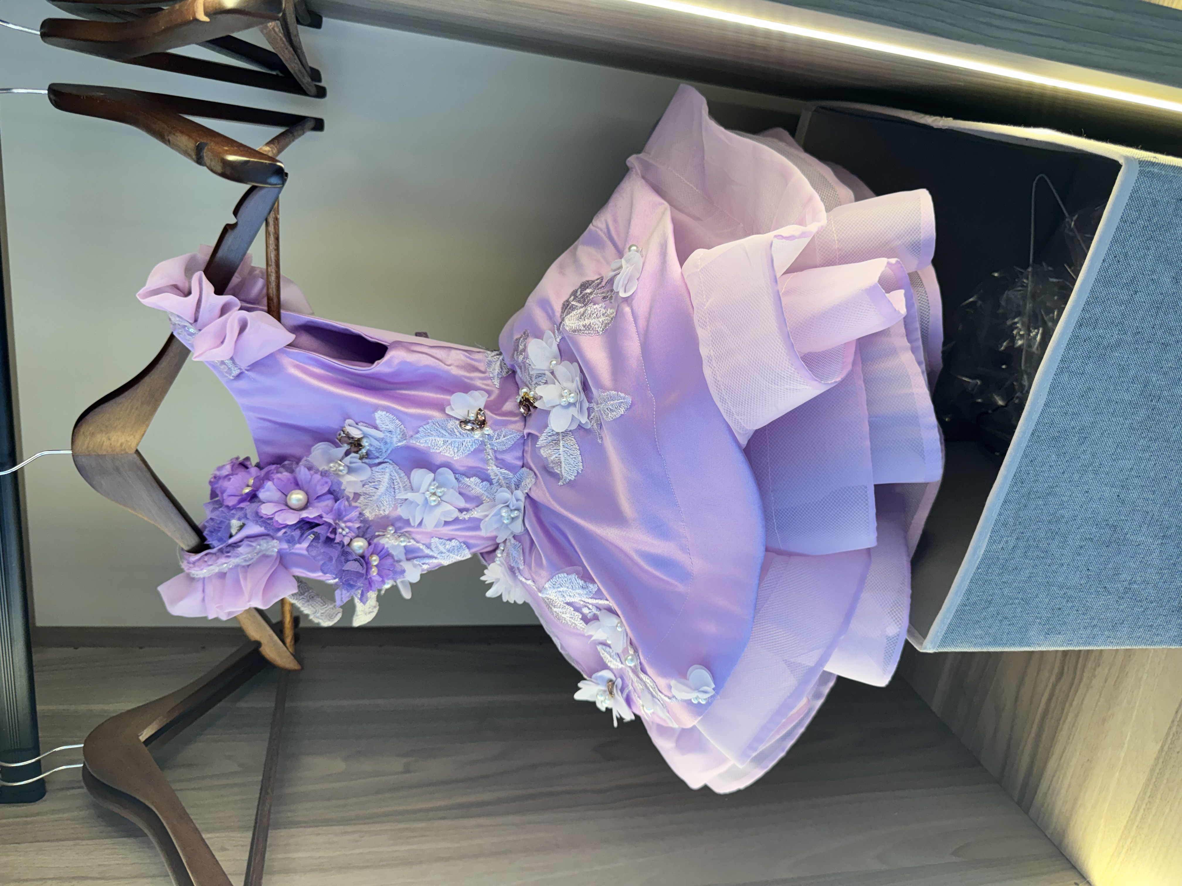 Vestido Lila corto Ama