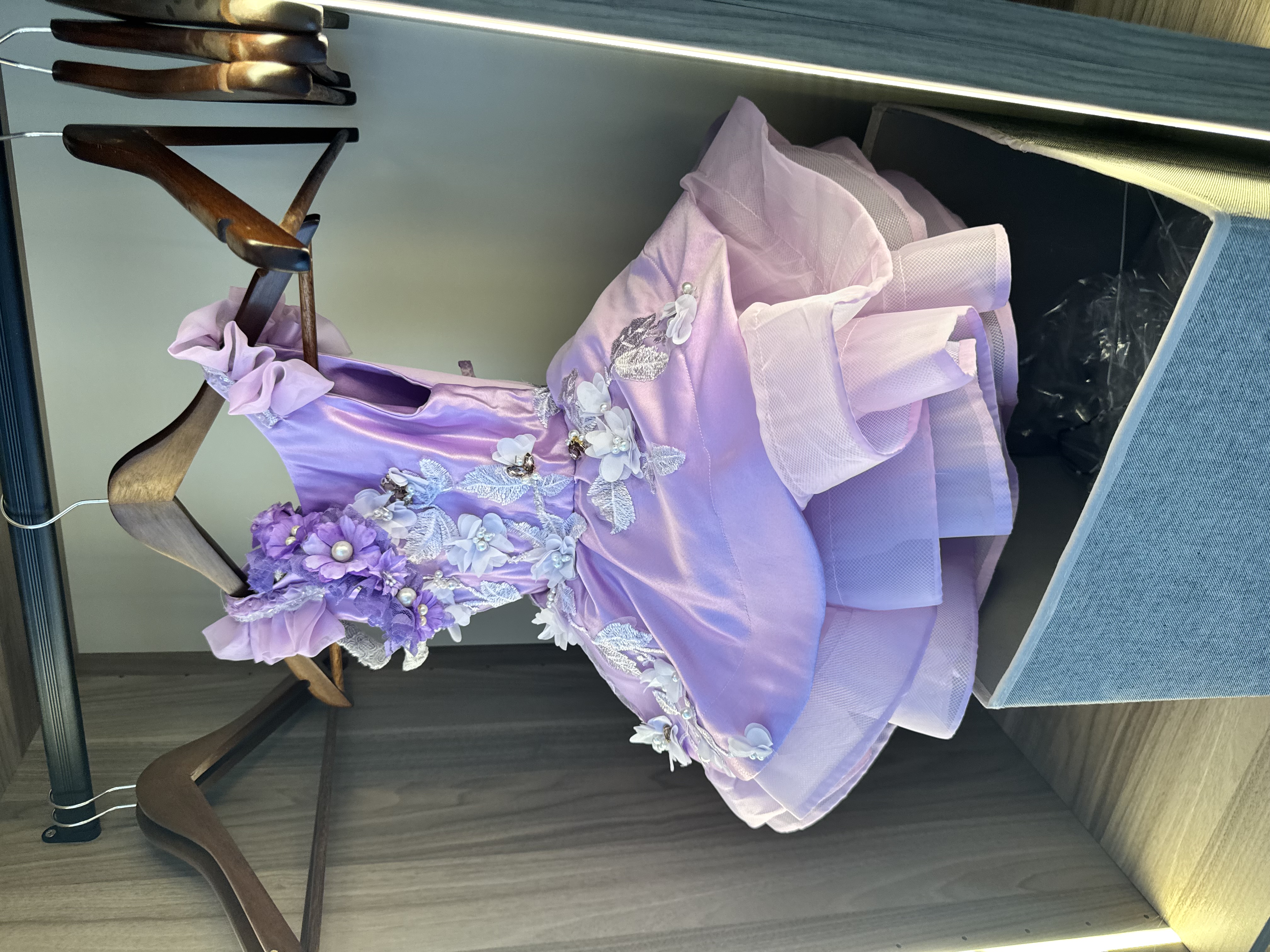 Vestido Lila corto Ama